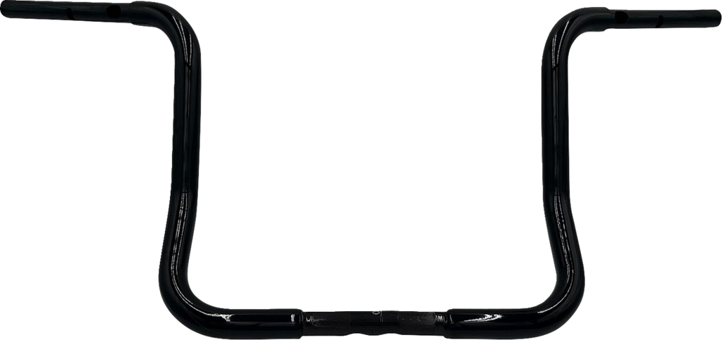 FAT BAGGERS INC. 1-1/4" EZ Install Round Top Handlebar - 14" - Black 943014-B — image 1