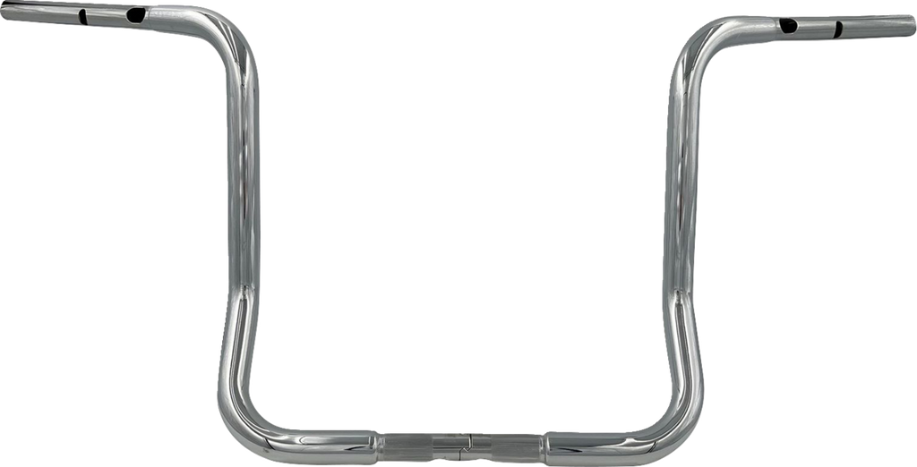 FAT BAGGERS INC. 1-1/4" EZ Install Round Top Handlebar - 16" - Chrome 943016 — image 1