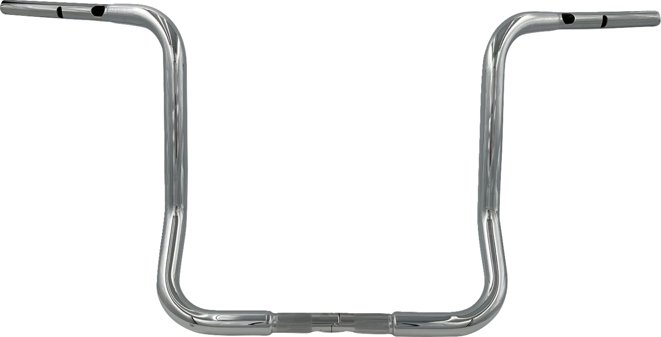 FAT BAGGERS INC. 1-1/4" EZ Install Round Top Handlebar - 16" - Chrome 943016 — image 1
