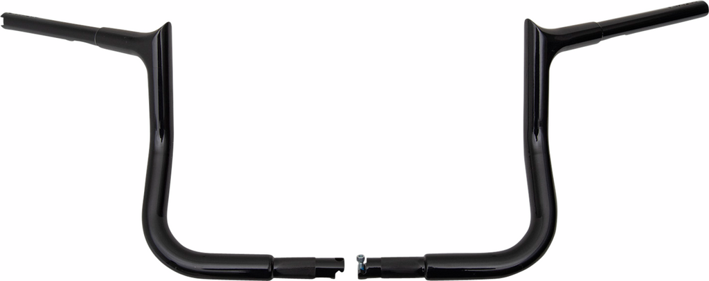 FAT BAGGERS INC. 1-1/4" EZ Install Pointed Top Handlebar - 10" - Black 945010-B — image 1