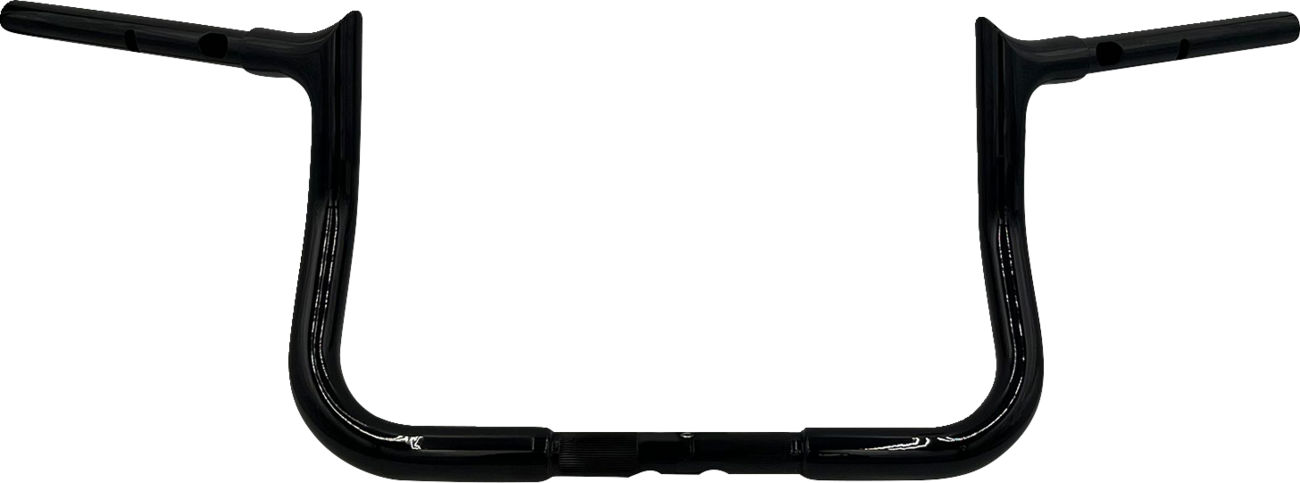 FAT BAGGERS INC. 1-1/4" EZ Install Pointed Top Handlebar - 10" - Black 945010-B — image 2
