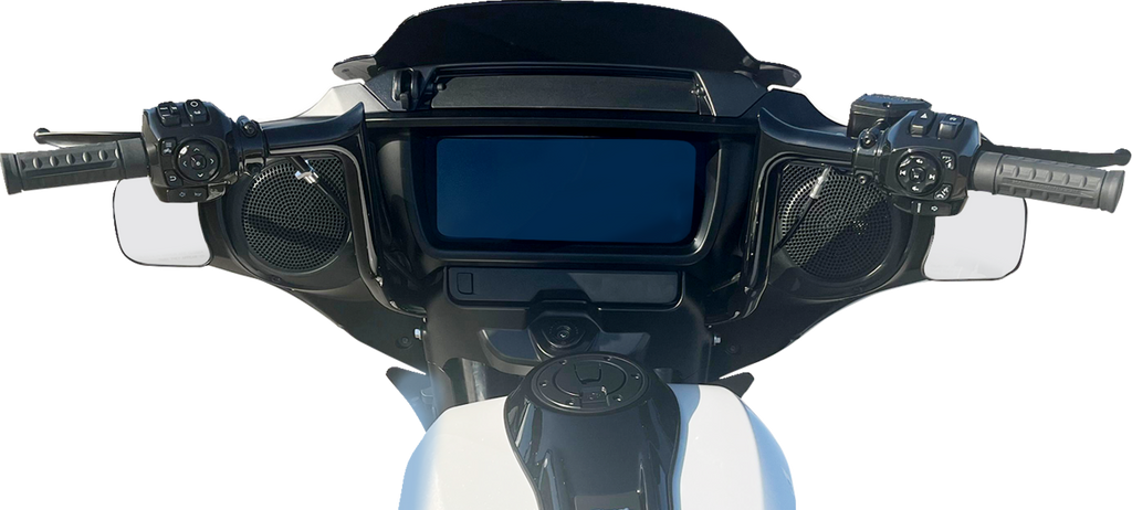 FAT BAGGERS INC. 1-1/4" EZ Install Pointed Top Handlebar - 12" - Black 945012-B — image 3