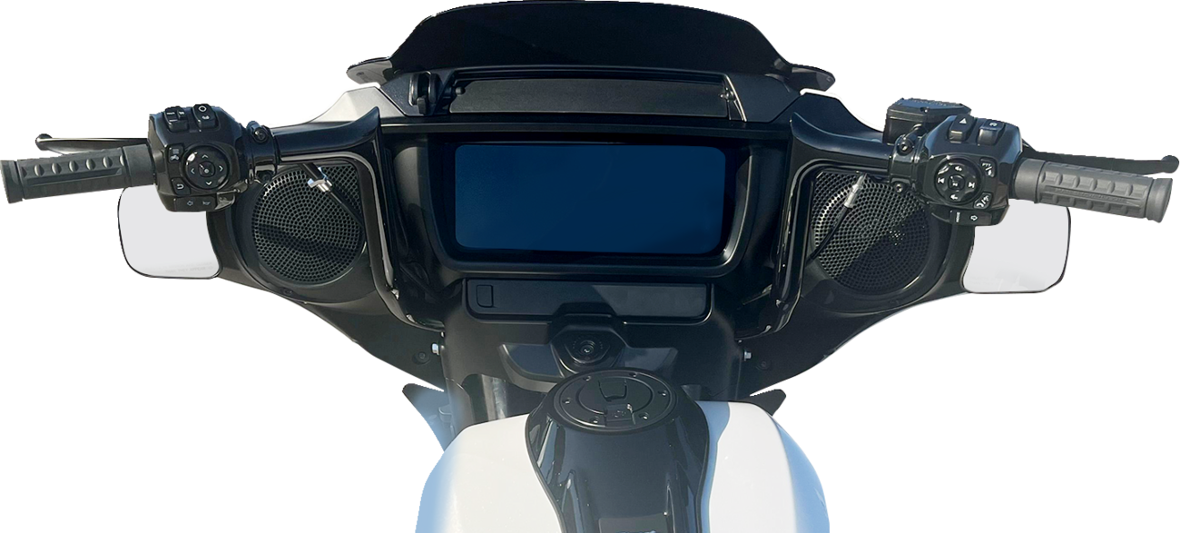 FAT BAGGERS INC. 1-1/4" EZ Install Pointed Top Handlebar - 12" - Black 945012-B — image 3