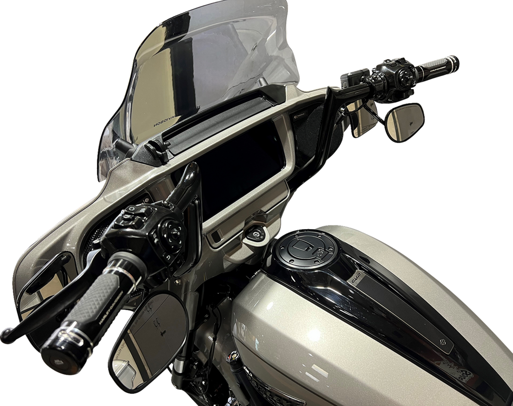 FAT BAGGERS INC. 1-1/4" EZ Install Pointed Top Handlebar - 12" - Black 945012-B — image 4