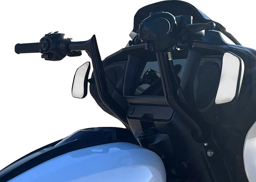 FAT BAGGERS INC. 1-1/4" EZ Install Pointed Top Handlebar - 12" - Black 945012-B — image 5