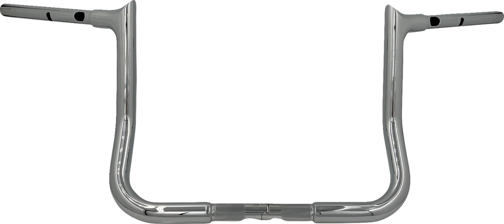 FAT BAGGERS INC. 1-1/4" EZ Install Pointed Top Handlebar - 12" - Chrome 945012 — image 1