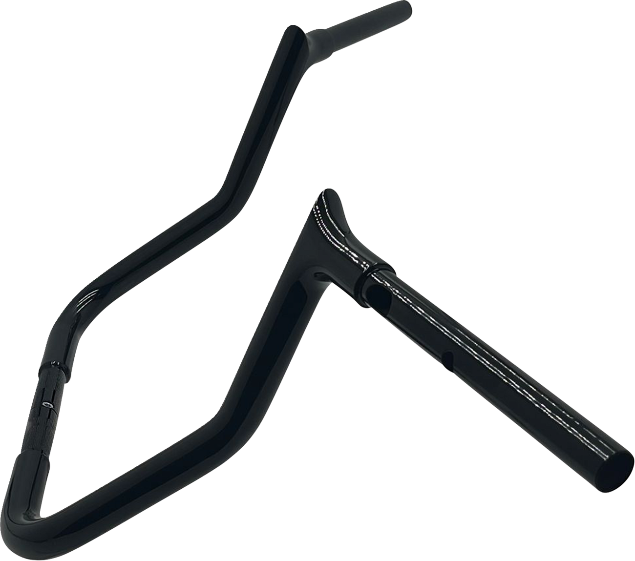 FAT BAGGERS INC. 1-1/4" EZ Install Pointed Top Handlebar - Reduced Reach - 13" - Black 945013-B — image 2