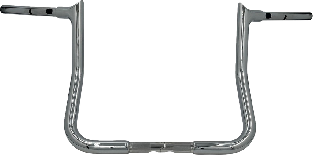 FAT BAGGERS INC. 1-1/4" EZ Install Pointed Top Handlebar - Reduced Reach - 13" - Chrome 945013 — image 1