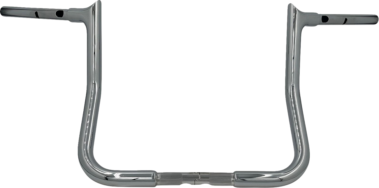 FAT BAGGERS INC. 1-1/4" EZ Install Pointed Top Handlebar - Reduced Reach - 13" - Chrome 945013 — image 1