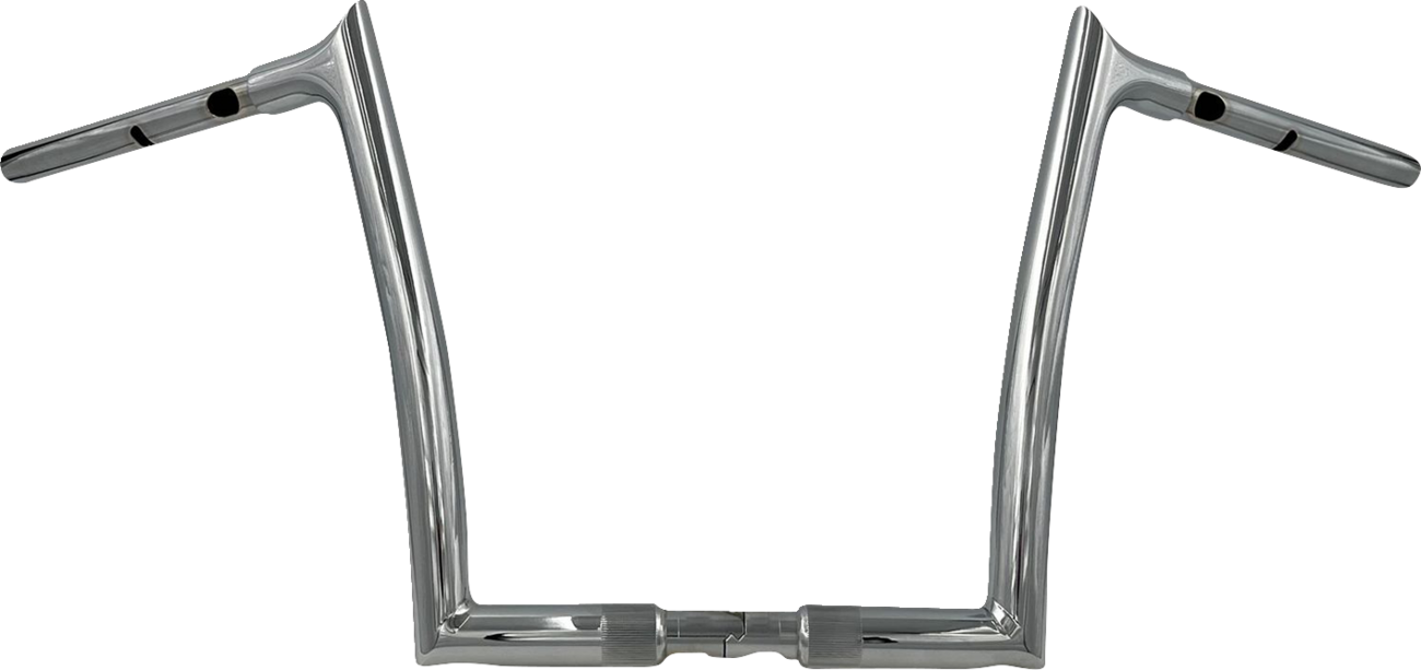 FAT BAGGERS INC. 1-1/4" EZ Install Pointed Top Handlebar - 12" - Chrome 948012 — image 1