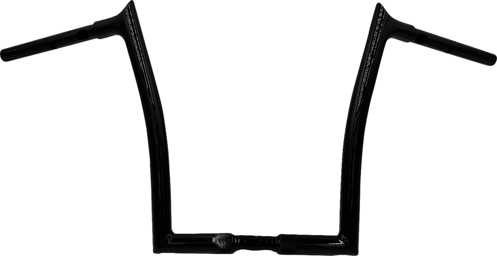 FAT BAGGERS INC. 1-1/4" EZ Install Pointed Top Handlebar - 14" - Black 948014-B — image 1