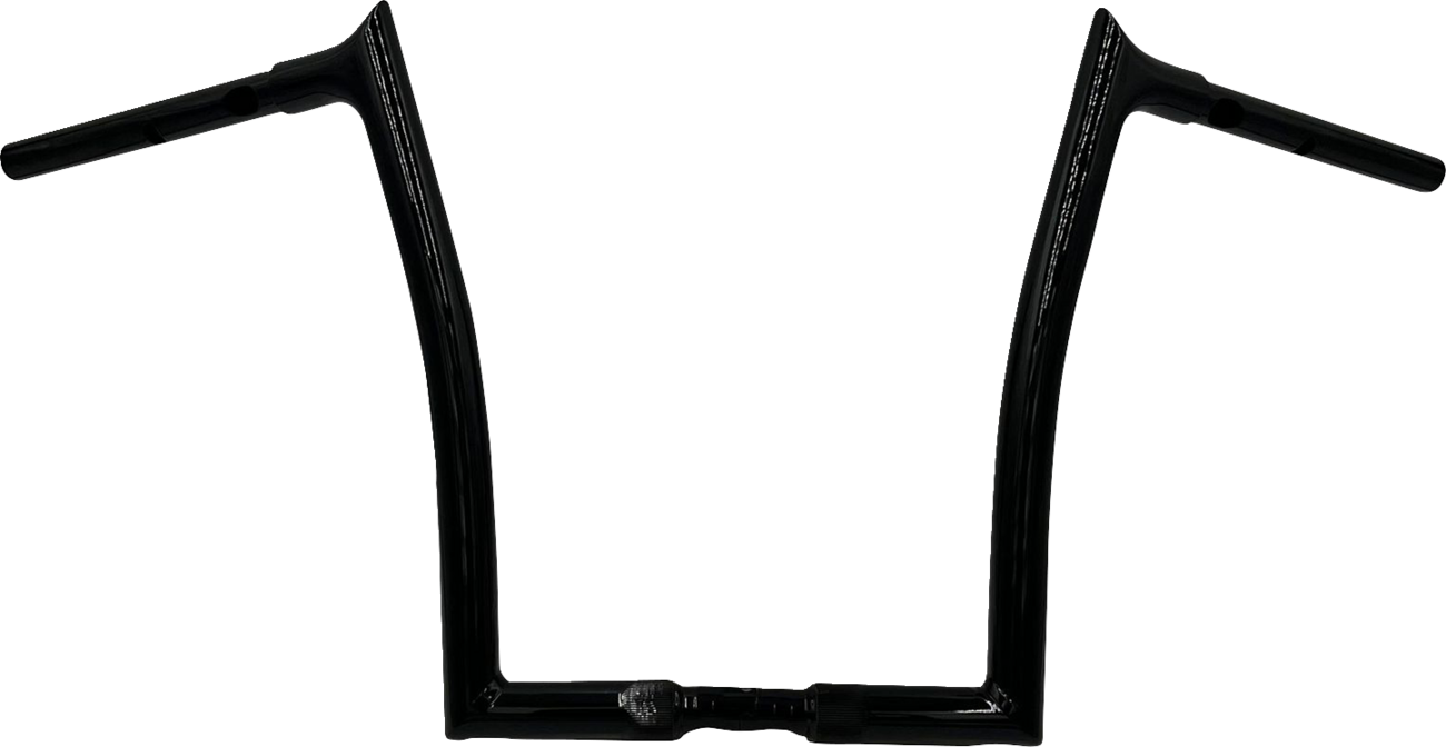 FAT BAGGERS INC. 1-1/4" EZ Install Pointed Top Handlebar - 14" - Black 948014-B — image 1