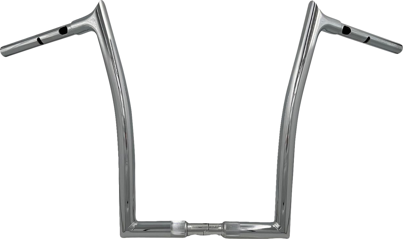 FAT BAGGERS INC. 1-1/4" EZ Install Pointed Top Handlebar - 16" - Chrome 948016 — image 1