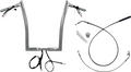 FAT BAGGERS INC. 1-1/4" EZ Install Pointed Top Handlebar - 16" - Chrome 949916 — image 1