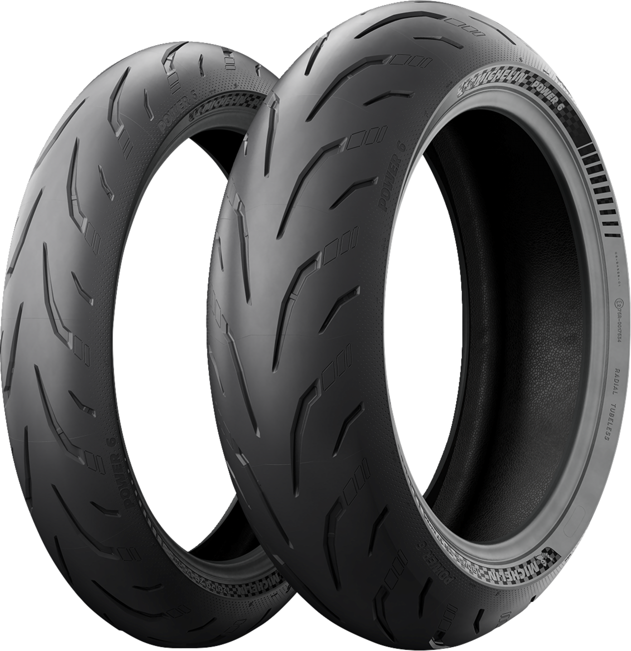 MICHELIN Tire - Power 6 - Front - 110/70ZR17 - (54W) 98281 — image 7