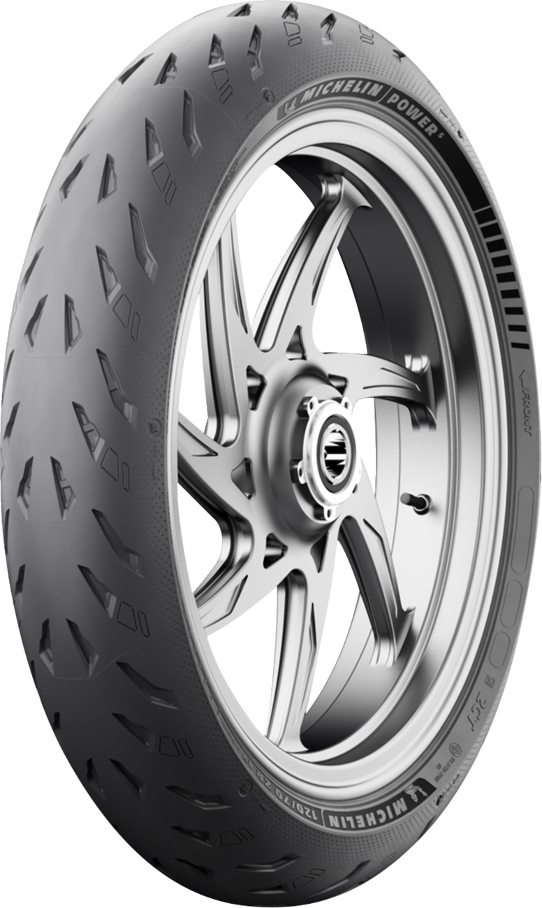 MICHELIN Tire - Road 5 - Front - 120/70ZR17 - (58W) 98658 — image 1