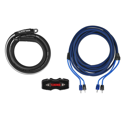 DS18 AKIT0.BL 0-GA Amplifier Installation Wiring Kit - Blue — image 2
