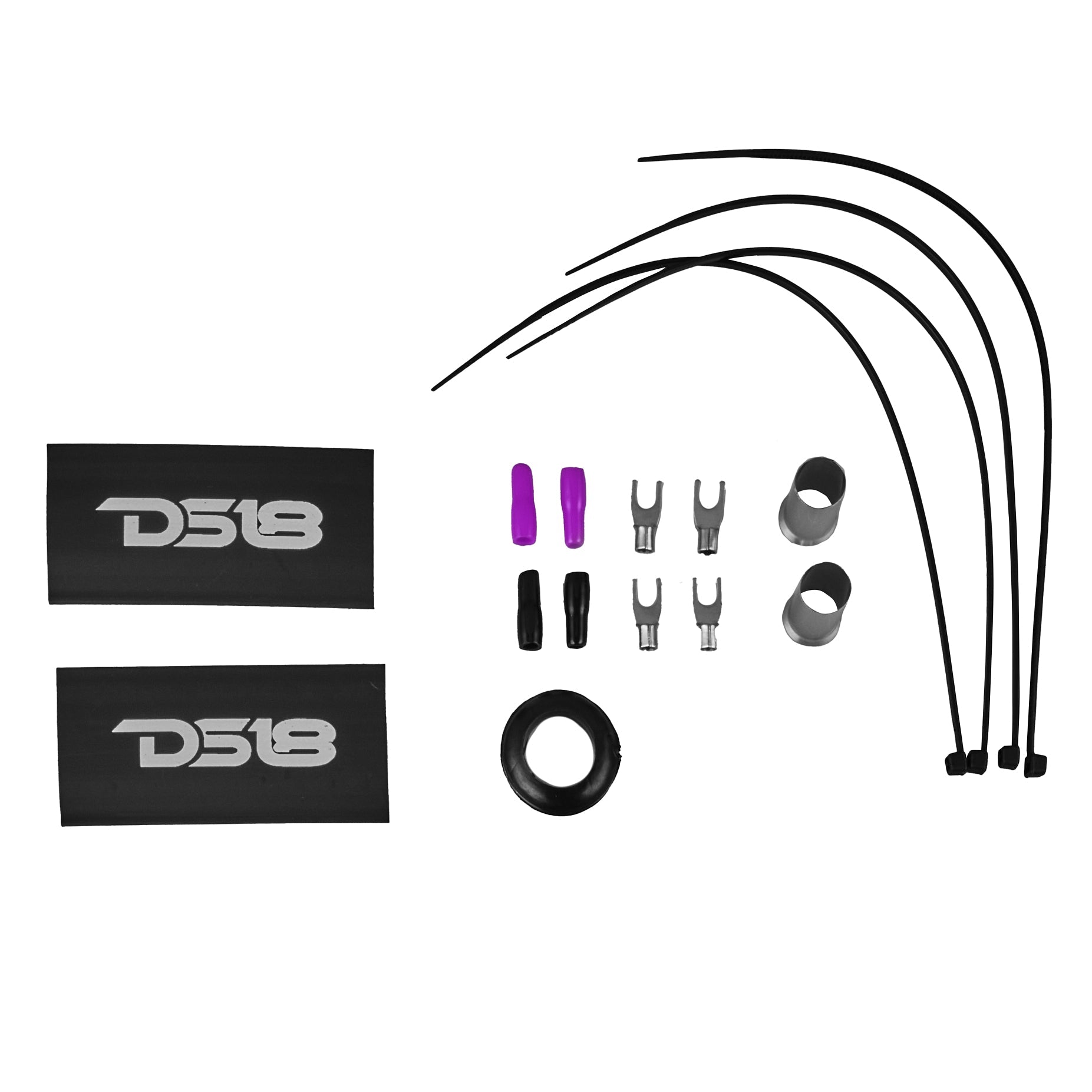 DS18 AKIT8.PU 8-GA Amplifier Installation Wiring Kit - Purple — image 4
