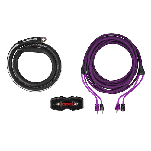 DS18 AKIT0.PU 0-GA Amplifier Installation Wiring Kit - Purple — image 2