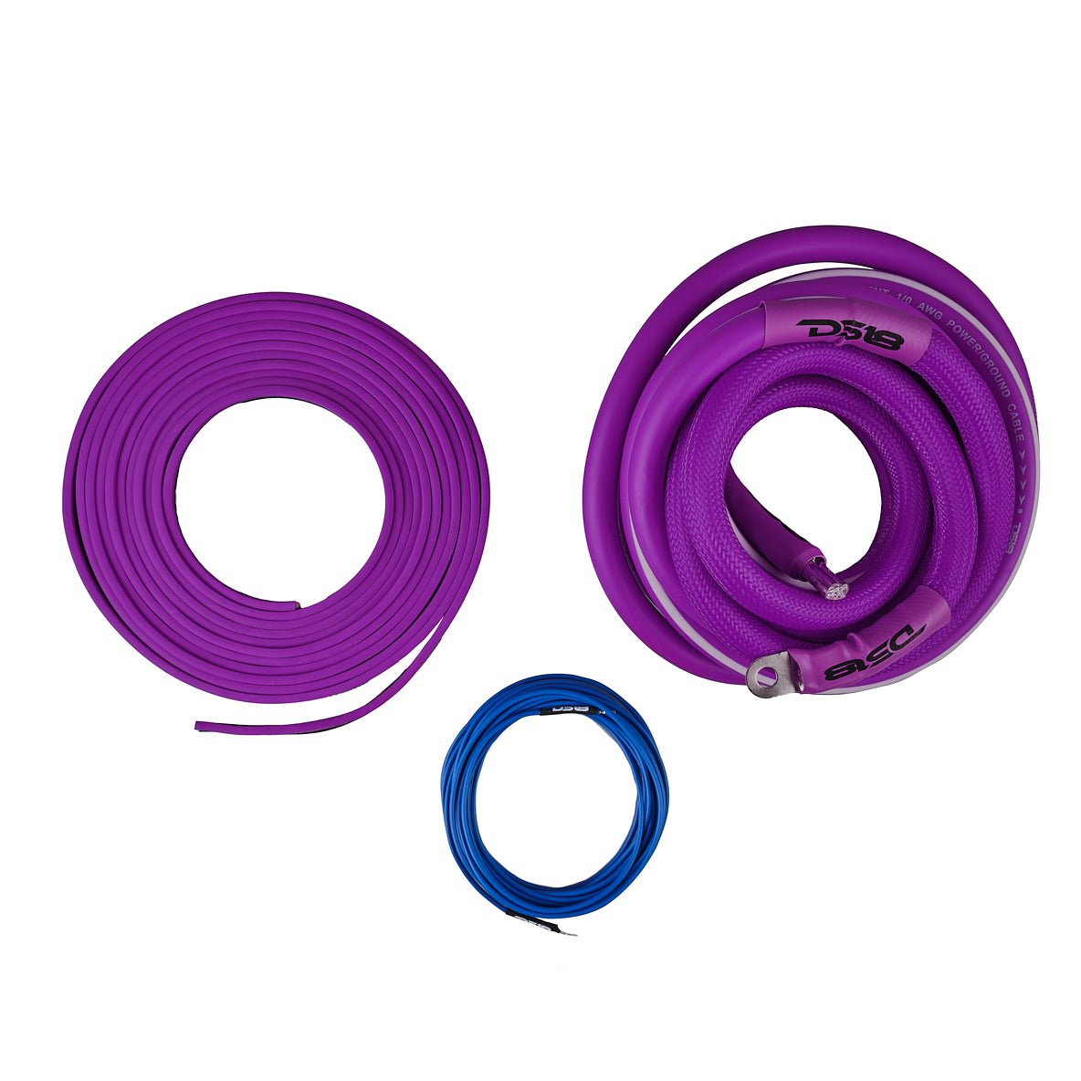 DS18 AKIT0.PU 0-GA Amplifier Installation Wiring Kit - Purple — image 3