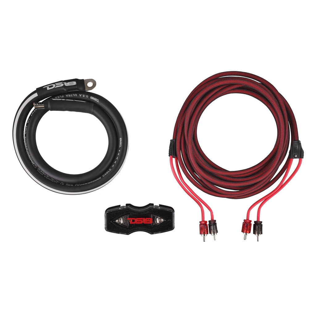 DS18 AKIT0.RD 0-GA Amplifier Installation Wiring Kit - Red — image 2