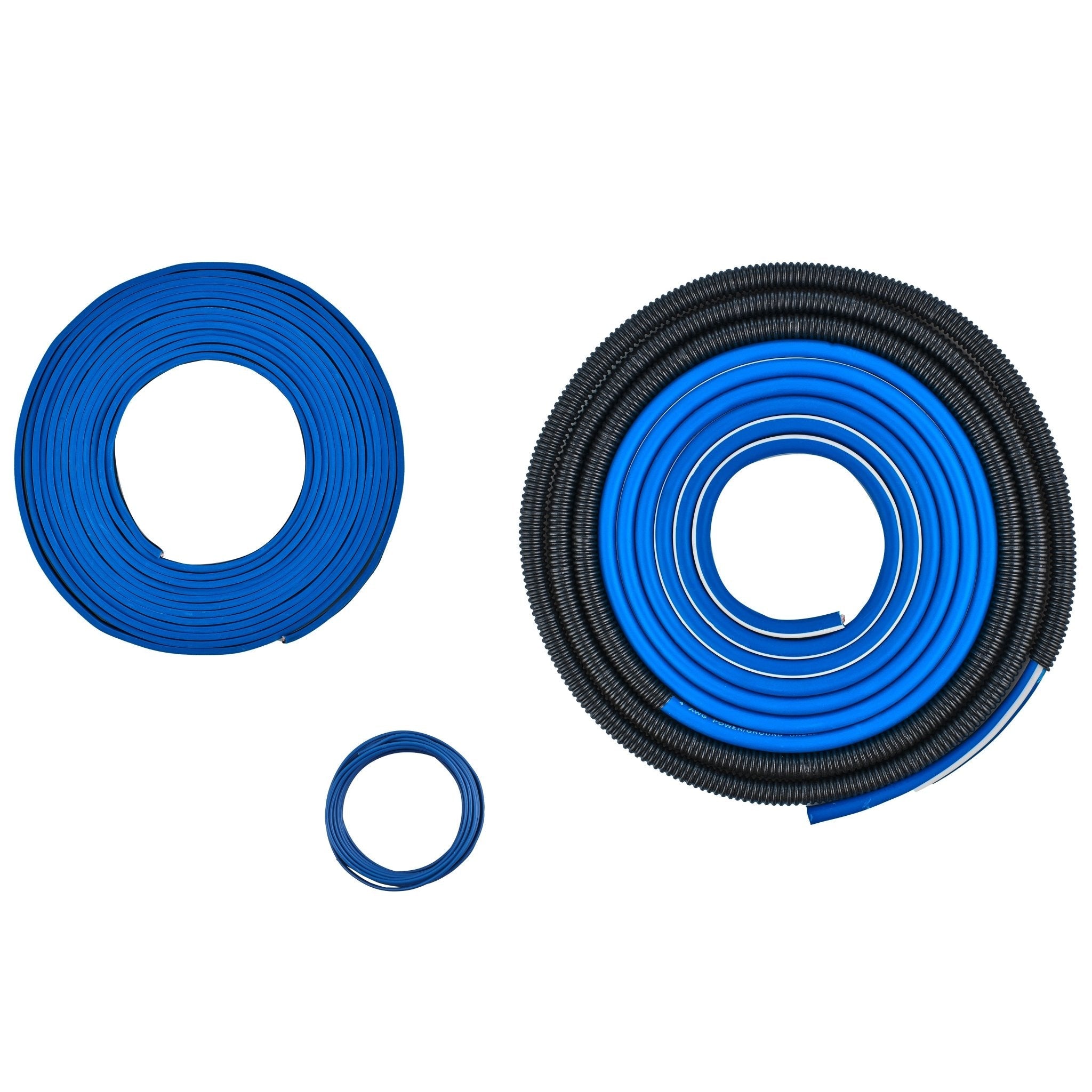 DS18 AKIT4.BL 4-GA Amplifier Installation Wiring Kit - Blue — image 3