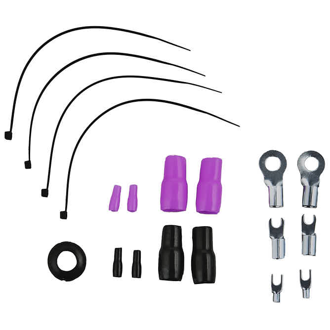 DS18 AKIT4.PU 4-GA Amplifier Installation Wiring Kit - Purple — image 4