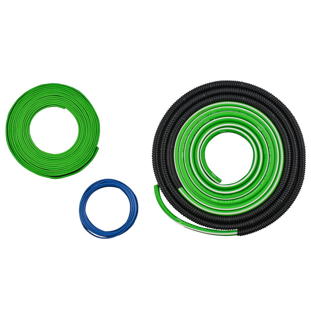 DS18 AKIT4.GR 4-GA Amplifier Installation Wiring Kit - Green — image 3