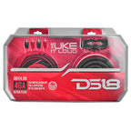 DS18 AKIT4.RD 4-GA Amplifier Installation Wiring Kit - Red — image 5