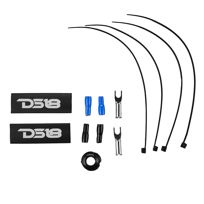 DS18 AKIT8.BL 8-GA Amplifier Installation Wiring Kit - Blue — image 4
