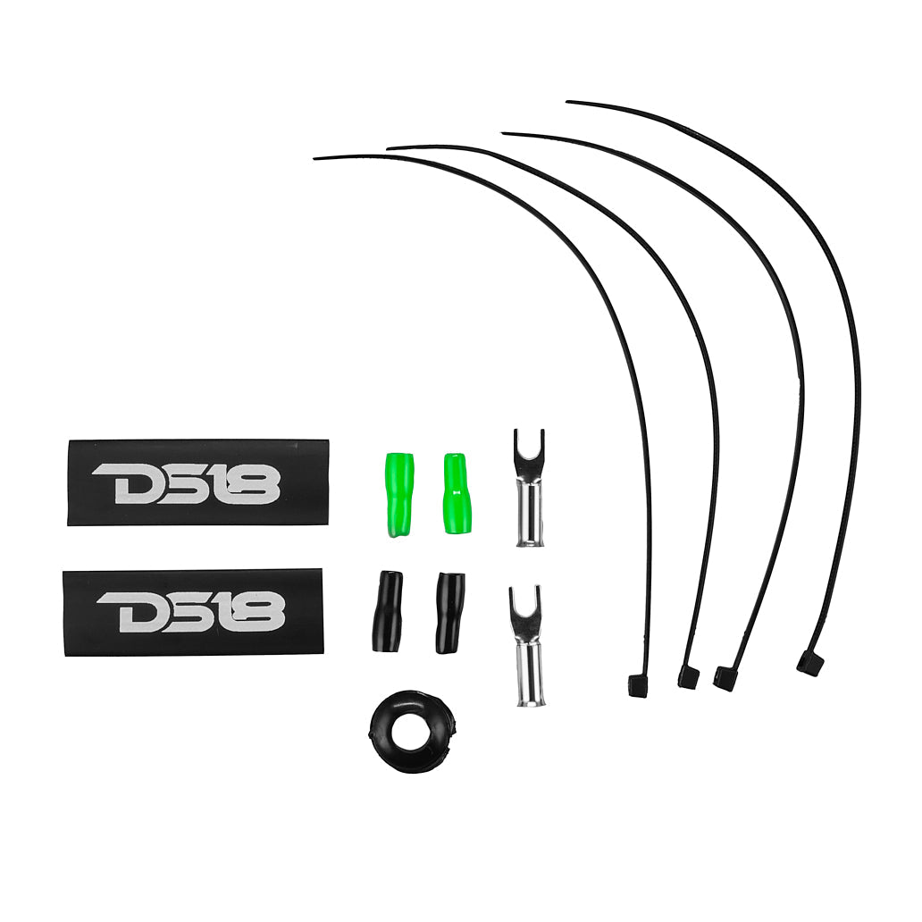 DS18 AKIT8.GR 8-GA Amplifier Installation Wiring Kit - Green — image 4