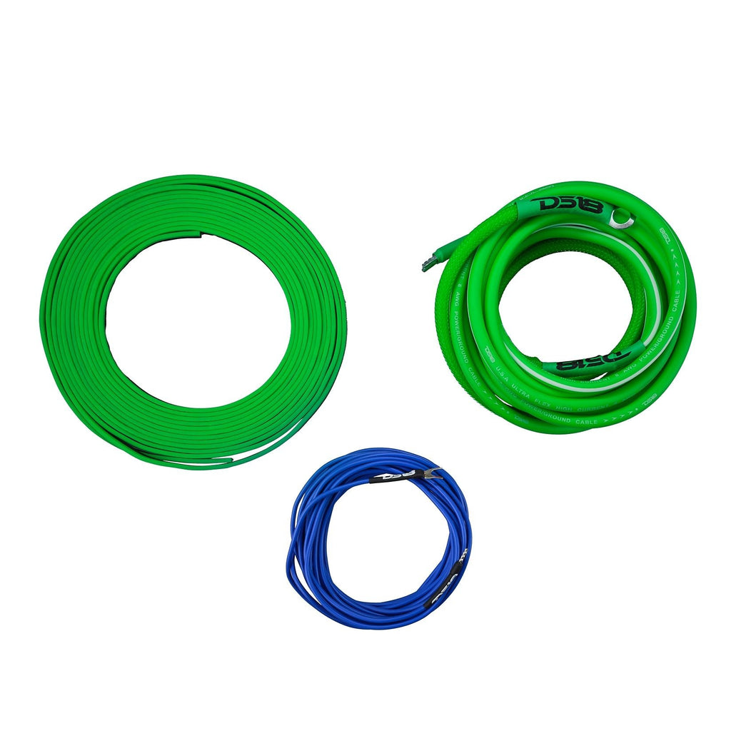 DS18 AKIT8.GR 8-GA Amplifier Installation Wiring Kit - Green — image 3
