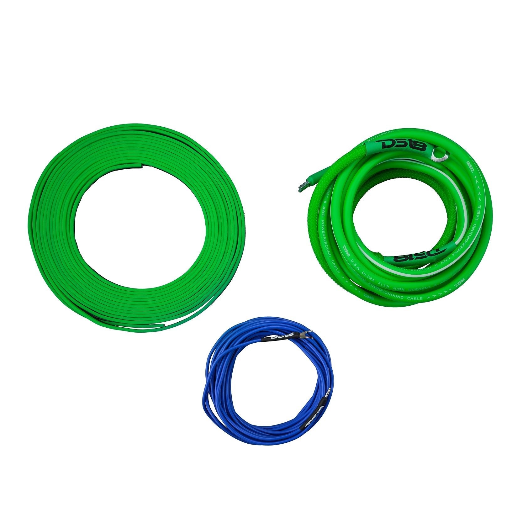 DS18 AKIT8.GR 8-GA Amplifier Installation Wiring Kit - Green — image 3