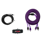 DS18 AKIT8.PU 8-GA Amplifier Installation Wiring Kit - Purple — image 2