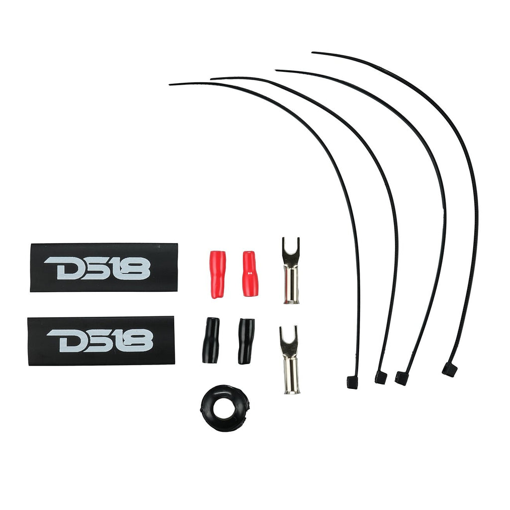 DS18 AKIT8.RD 8-GA Amplifier Installation Wiring Kit - Red — image 4