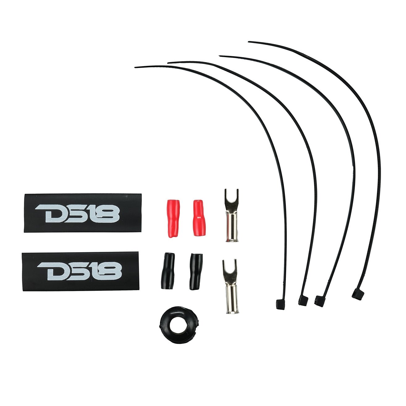 DS18 AKIT8.RD 8-GA Amplifier Installation Wiring Kit - Red — image 4