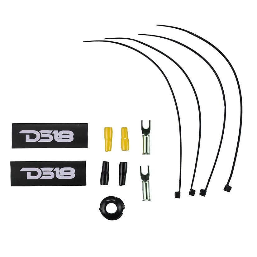 DS18 AKIT8.YL 8-GA Amplifier Installation Wiring Kit - Yellow — image 4