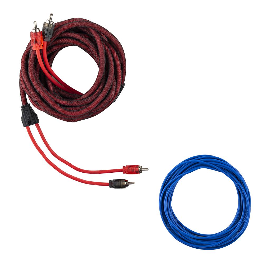 DS18 AMPKIT4 4-GA CCA Amplifier Installation Kit - RED — image 3