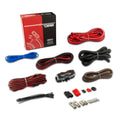 DS18 AMPKIT4 4-GA CCA Amplifier Installation Kit - RED — image 1