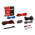 DS18 AMPKIT8 8-GA CCA Amplifier Installation Kit - RED — image 1