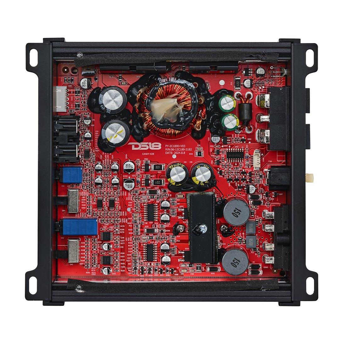 DS18 CANDY-X2B CANDY Compact Full-Range Class D 2-Channel Amplifier 800 Watts — image 2