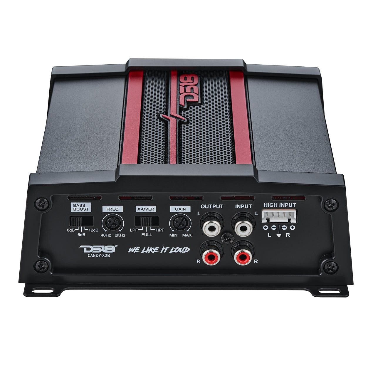 DS18 CANDY-X2B CANDY Compact Full-Range Class D 2-Channel Amplifier 800 Watts — image 3
