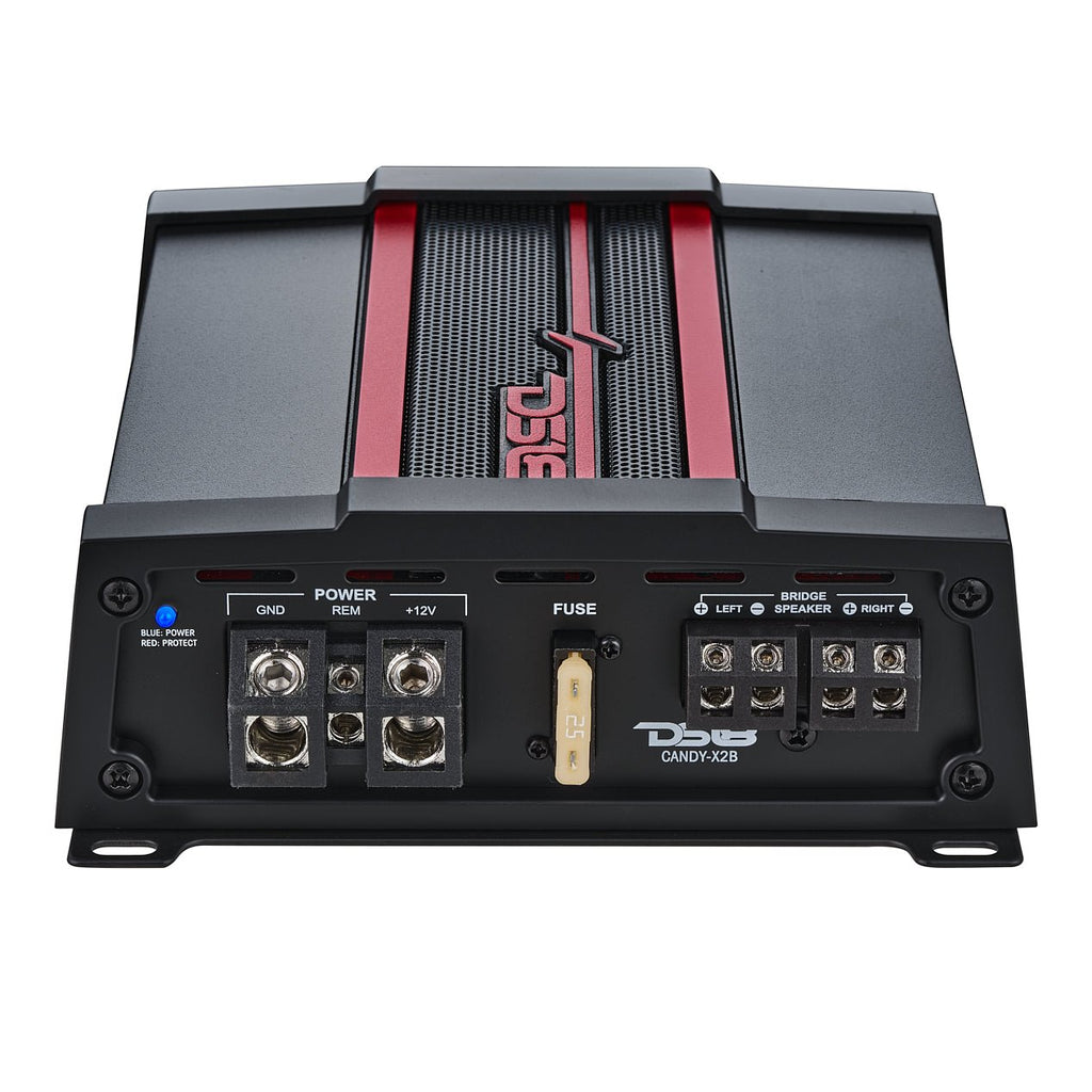DS18 CANDY-X2B CANDY Compact Full-Range Class D 2-Channel Amplifier 800 Watts — image 4