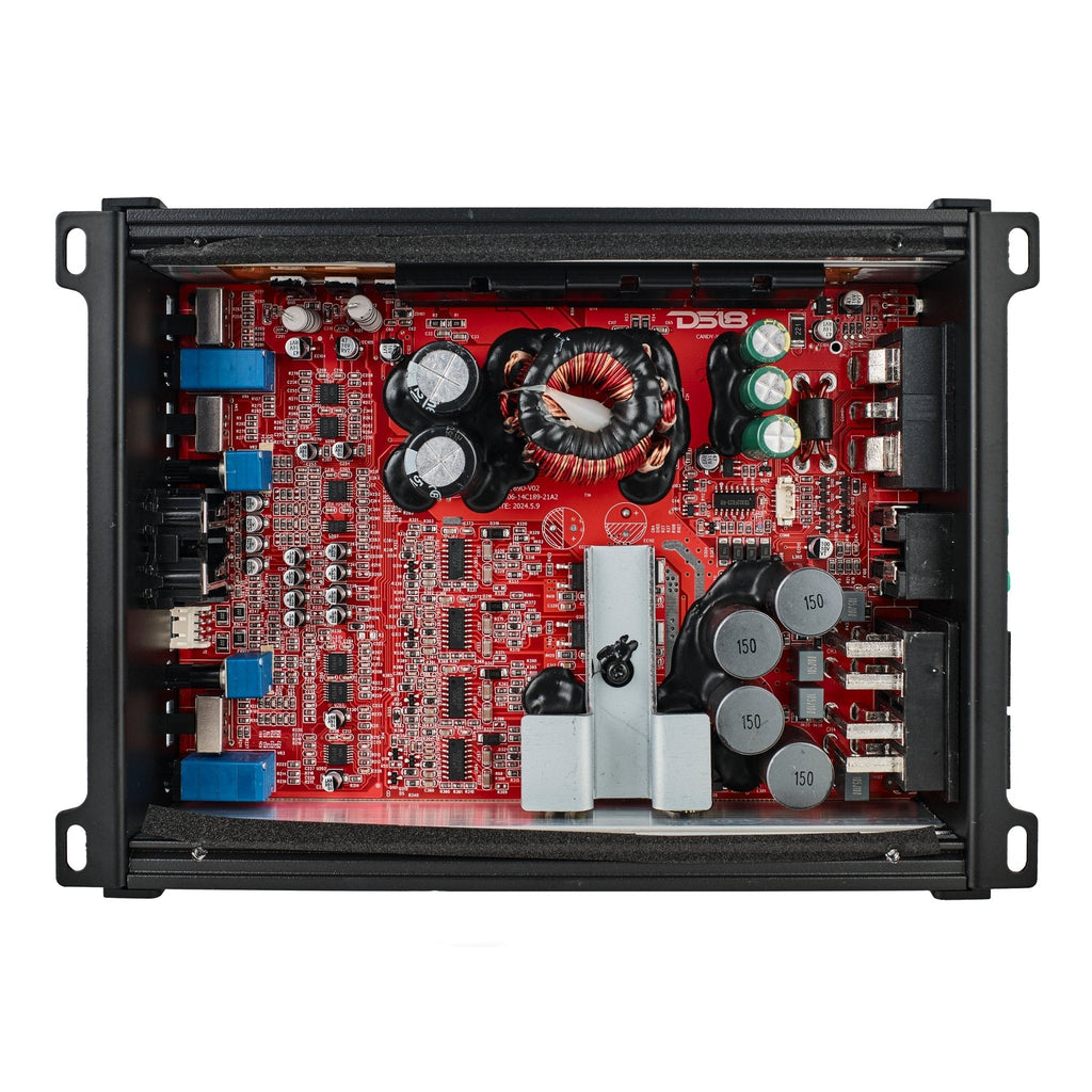 DS18 CANDY-X4B CANDY Compact Full-Range Class D 4-Channel Amplifier 1600 Watts — image 2