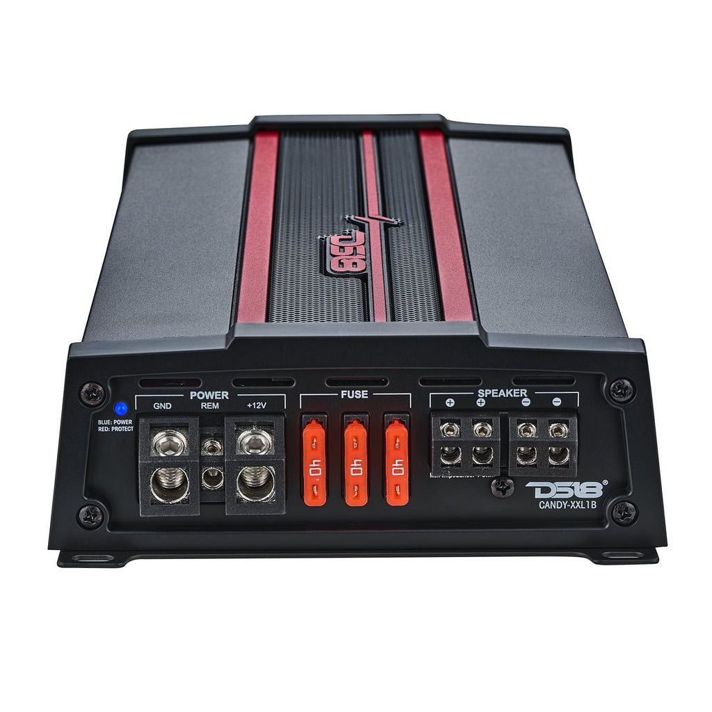 DS18 CANDY-XXL1B CANDY Compact Class D 1-Channel Monoblock Amplifier 3000 Watts — image 4