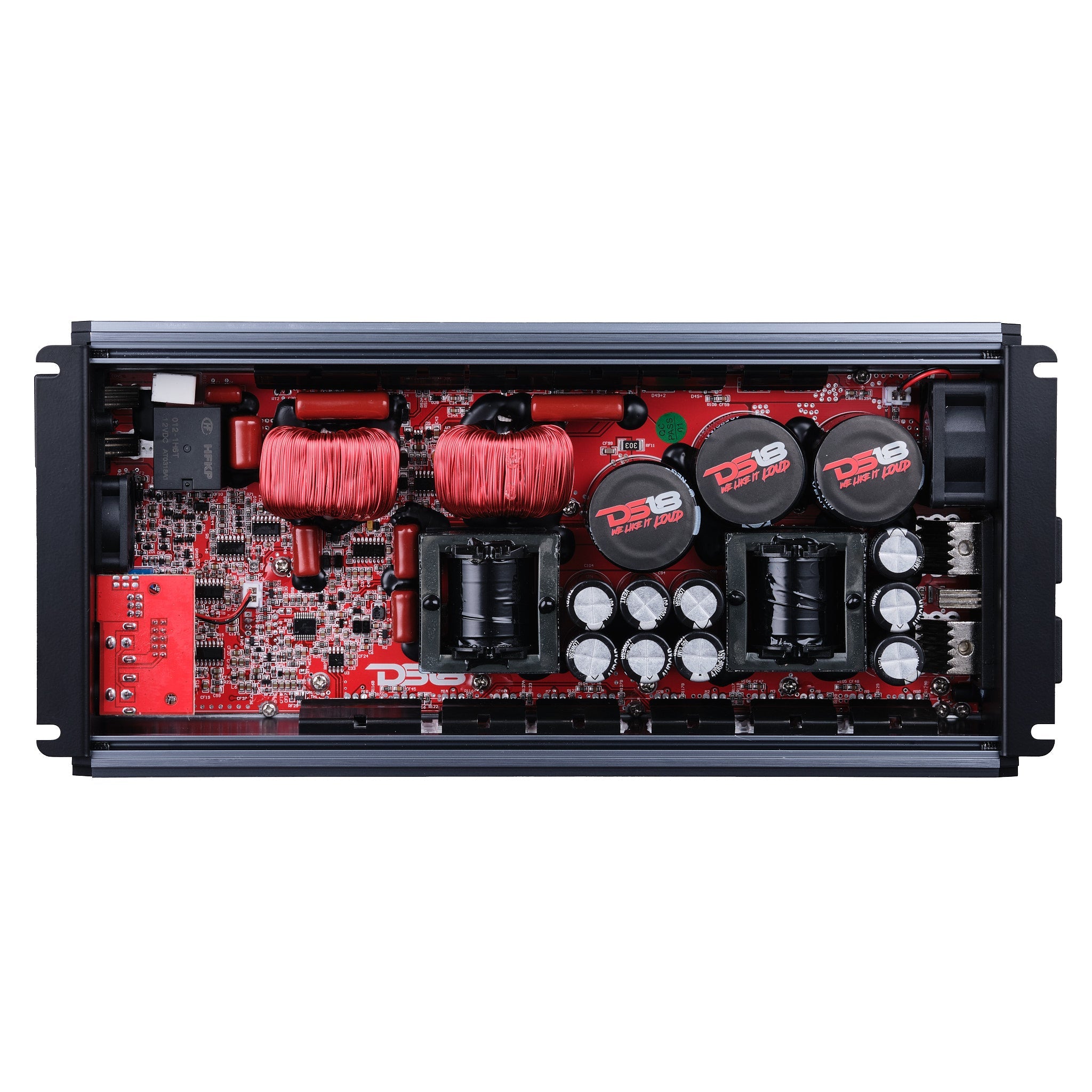 DS18 FRP-5K/TI Compact Full-Range Class D 1-Channel Amplifier 5,000 Watts Rms @ 1-Ohm - Titanium — image 2