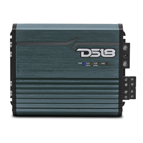 DS18 FRP-1.2K4/TI Compact 4-Channel Full-Range Class-D Amplifier | 1200W RMS - Titanium — image 1