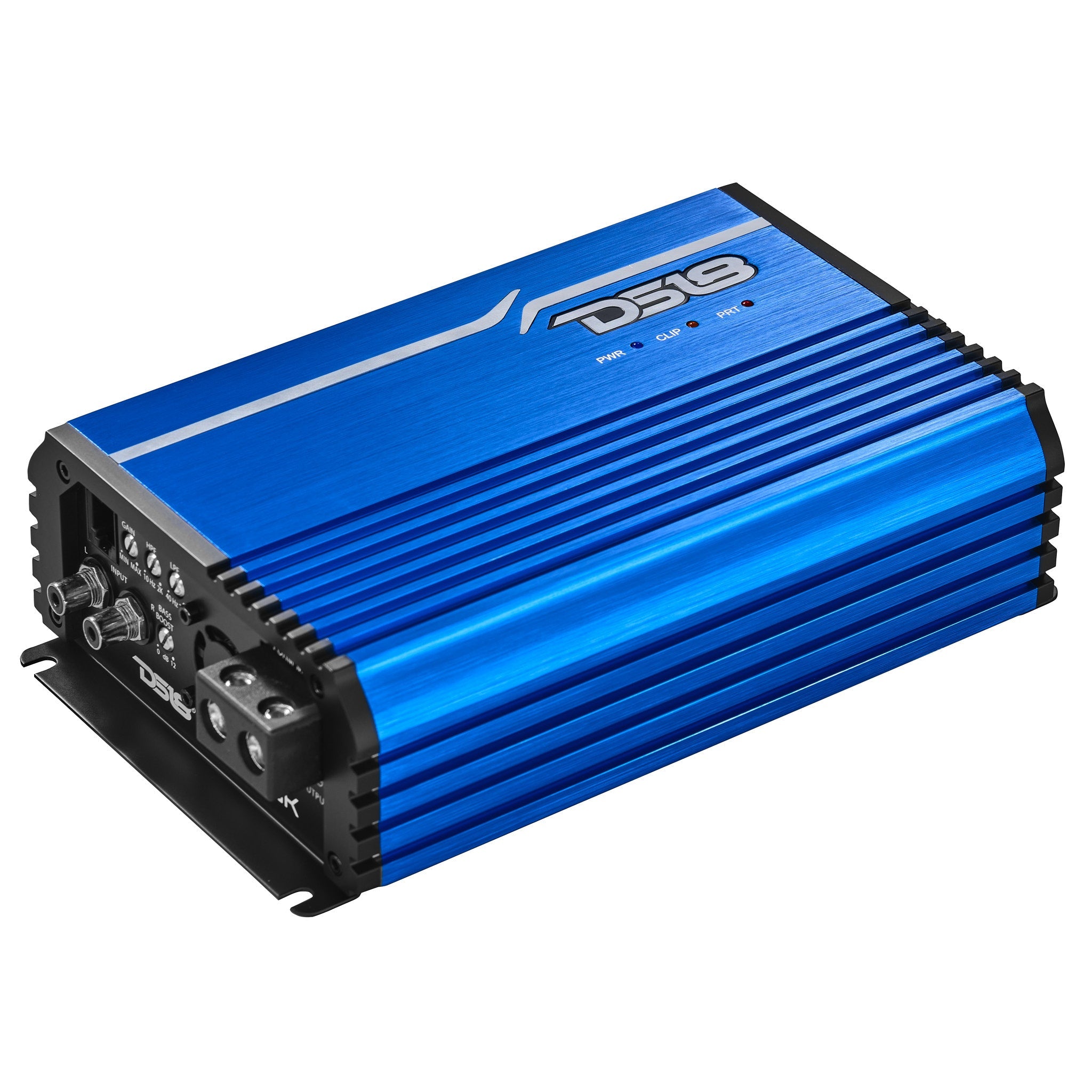 DS18 FRP-2.5K/BL Compact Full-Range Class D 1-Channel Amplifier 2,500 Watts Rms @ 1-Ohm - Blue — image 3
