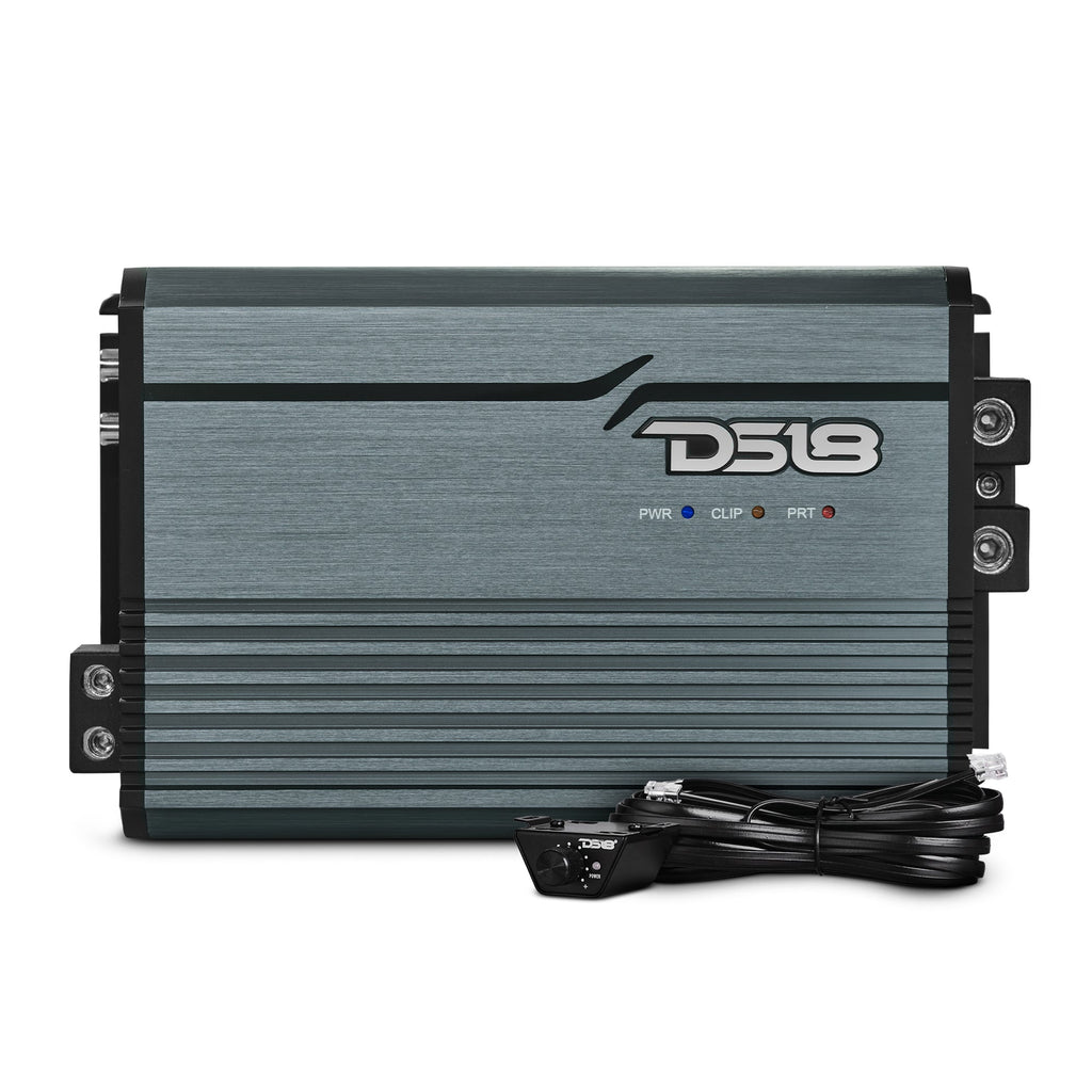 DS18 FRP-2.5K/TI Compact Full-Range Class D 1-Channel Amplifier 2,500 Watts Rms @ 1-Ohm - Titanium — image 1