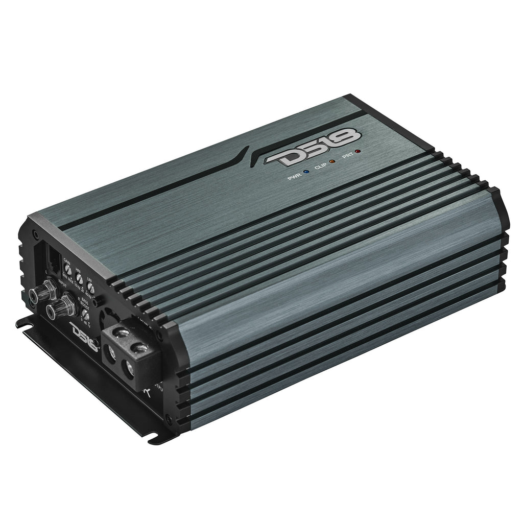 DS18 FRP-2.5K/TI Compact Full-Range Class D 1-Channel Amplifier 2,500 Watts Rms @ 1-Ohm - Titanium — image 3